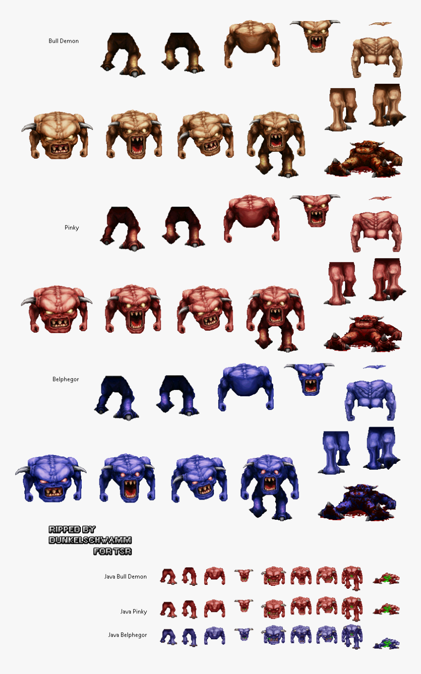 Doom 2 Mob Png, Transparent Png, Free Download