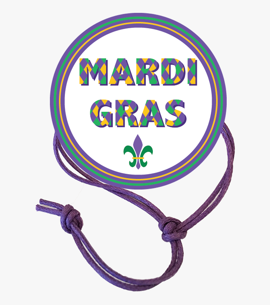 Mardi Gras Napkin Knot - Leash, HD Png Download, Free Download