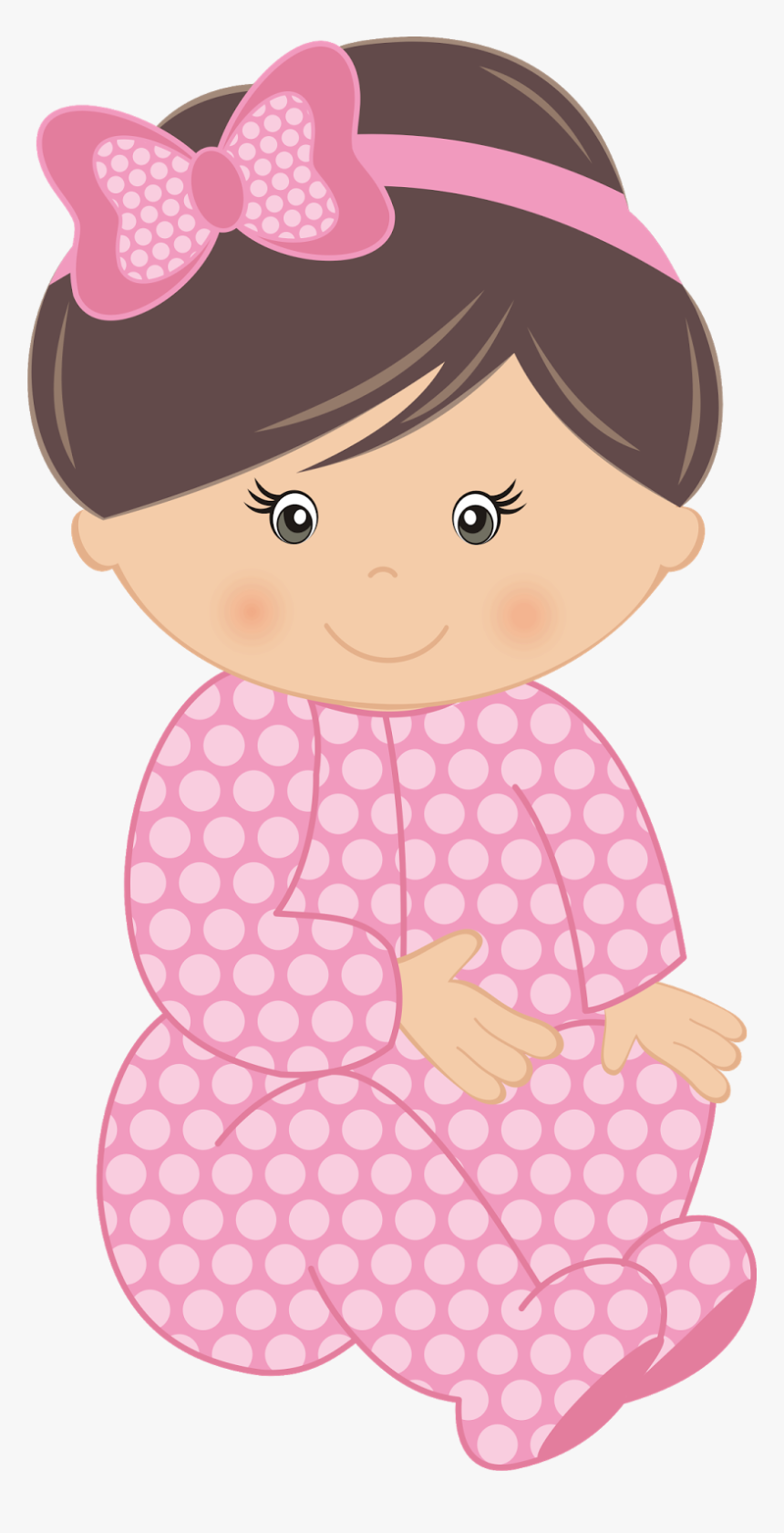 Tutu Clipart Baby Frock - Bebe Menina Desenho Png, Transparent Png, Free Download