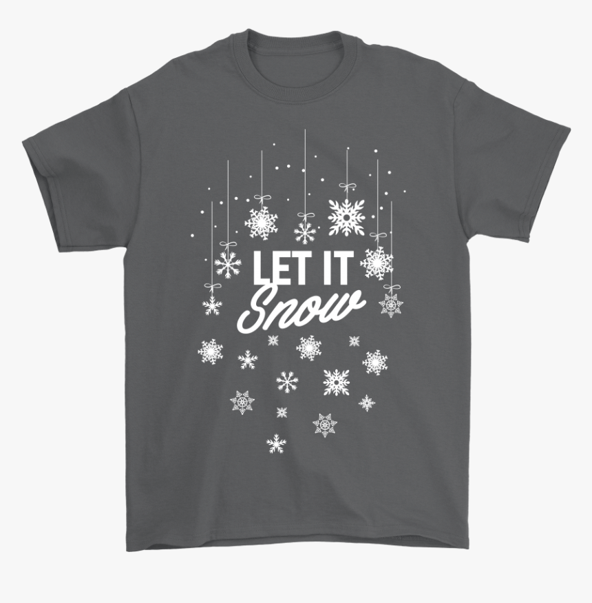 Frozen Let It Snow Christmas Shirts - Shirt, HD Png Download, Free Download