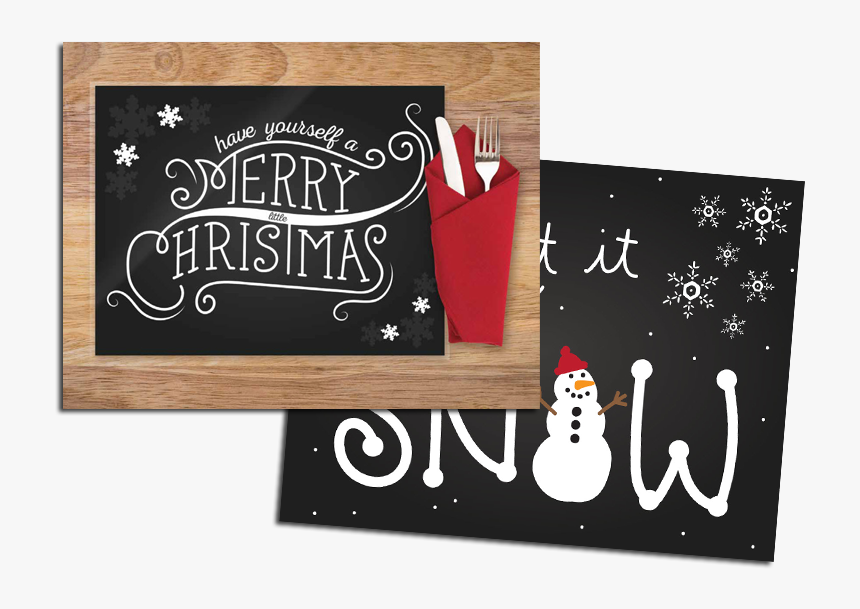 Christmas Placemat Ideas, HD Png Download, Free Download