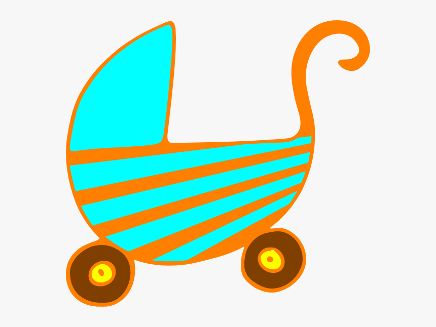 Baby Pram Svg Clip Arts, HD Png Download, Free Download