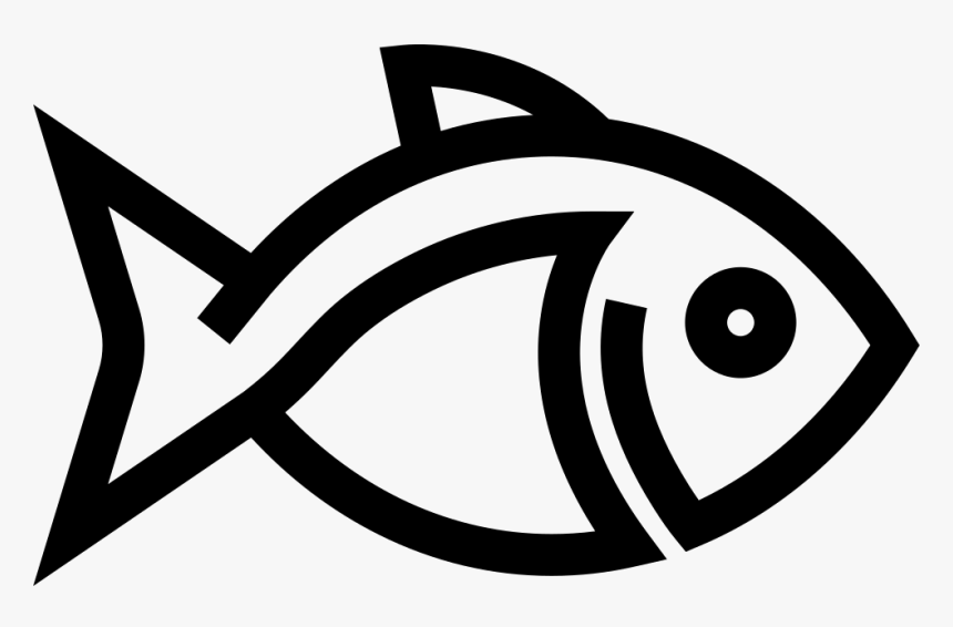 Fish Outline - Fish Outline Png, Transparent Png, Free Download