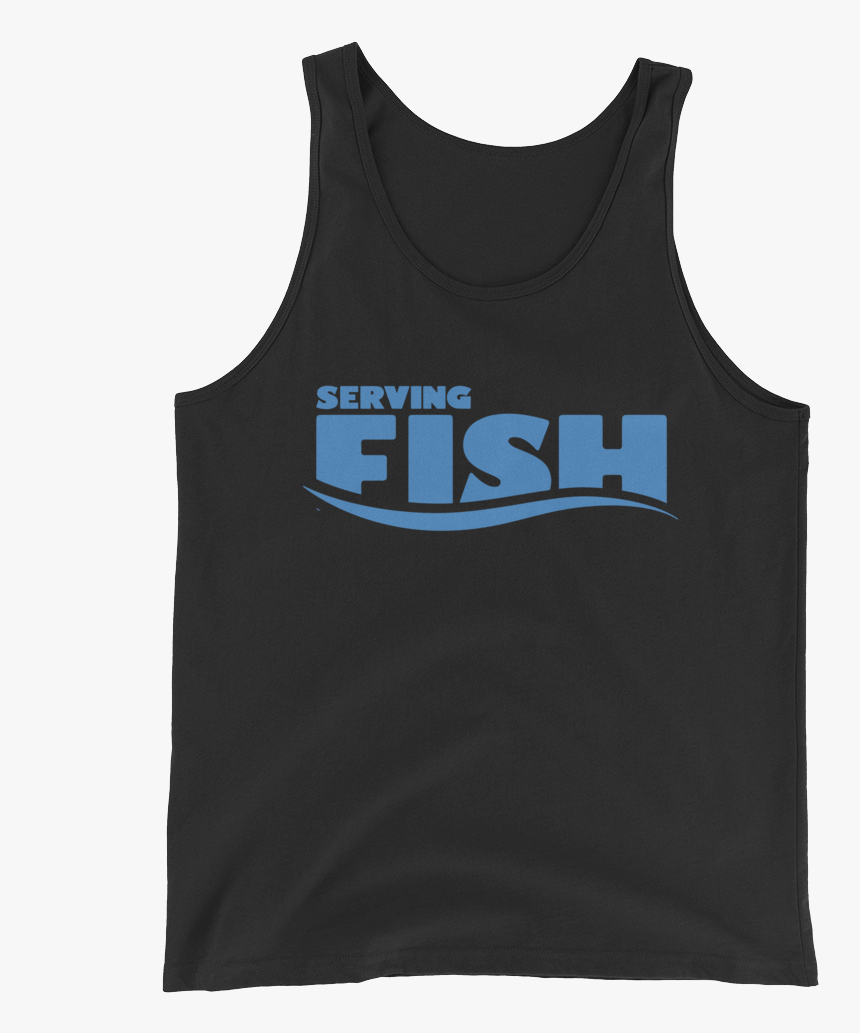 Serving Fish Tank Top Swish Embassy"
 Class= - Sleeveless Shirt, HD Png Download, Free Download