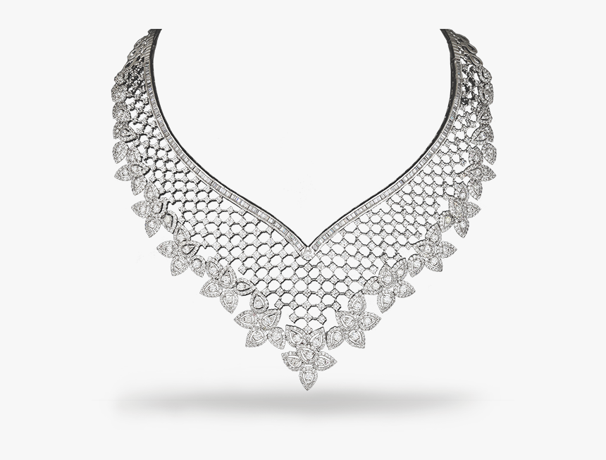 Diamond Necklace Choker Necklace Set Png, Transparent Png, Free Download