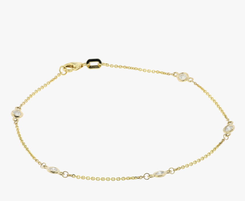 K Gold Diamond - Gold Anklet Png, Transparent Png, Free Download