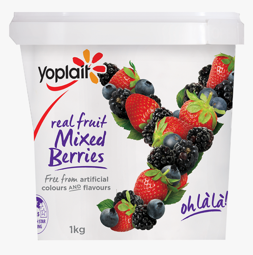 Transparent Blackberries Png - Yoplait Berries 1kg, Png Download, Free Download