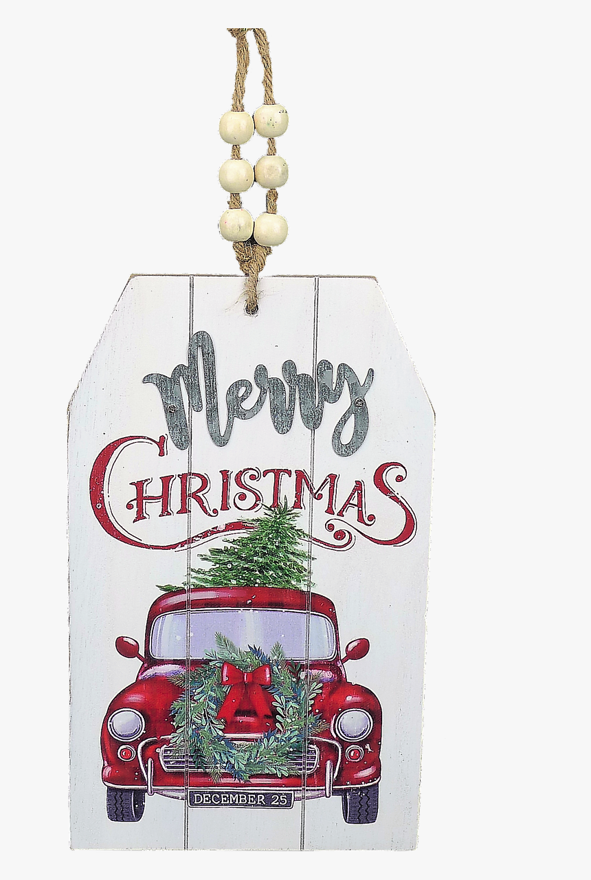 11 - Red Truck Christmas Decorations For Sale Online, HD Png Download, Free Download