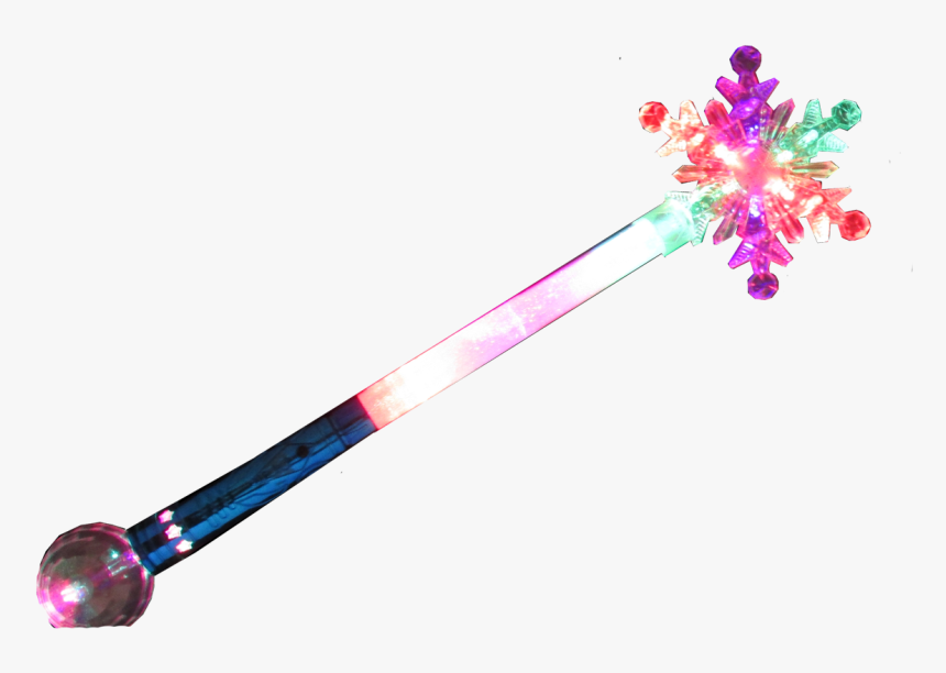 Crystal Snowflake Wand - Party Supply, HD Png Download, Free Download