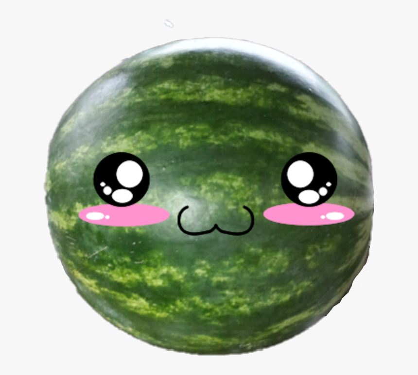 #sandia #fruta #fruit #watermelon #kawaii #cute - Kawaii Melon, HD Png Download, Free Download