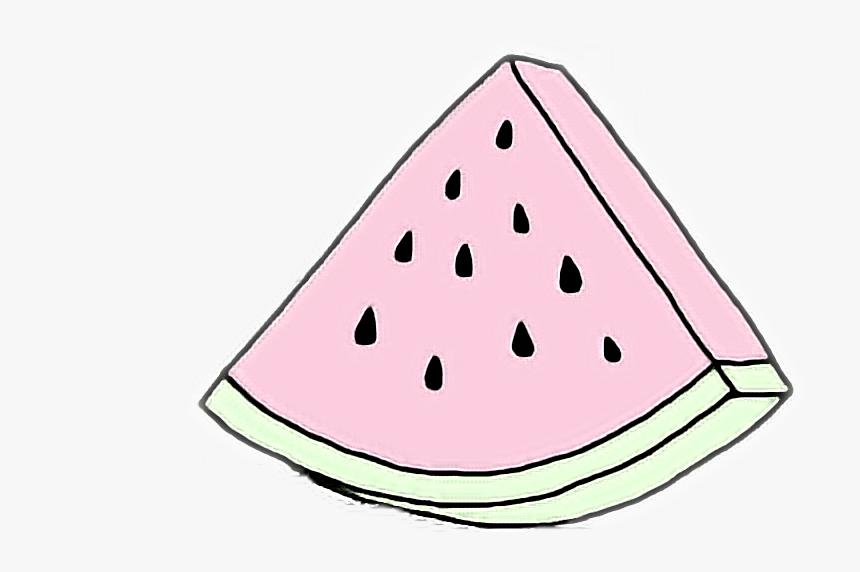 #sandia #tumblr #fruit - Png Cute, Transparent Png, Free Download
