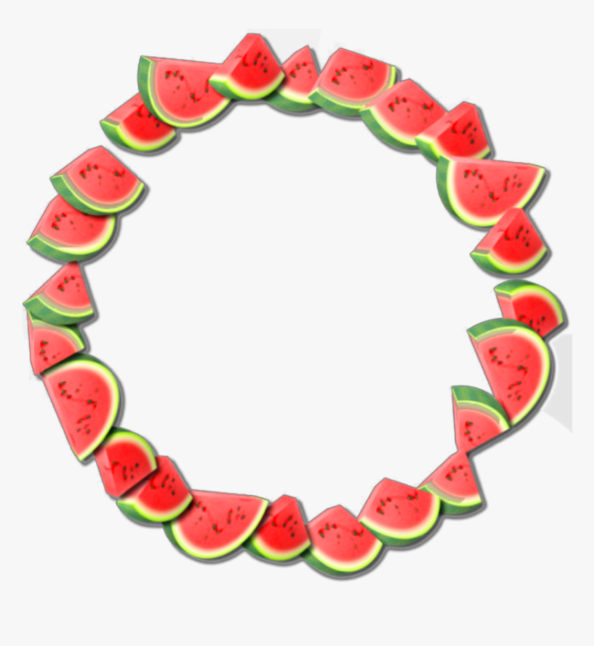 #marco #sandia🍉 - Watermelon Border Png Clipart, Transparent Png, Free Download