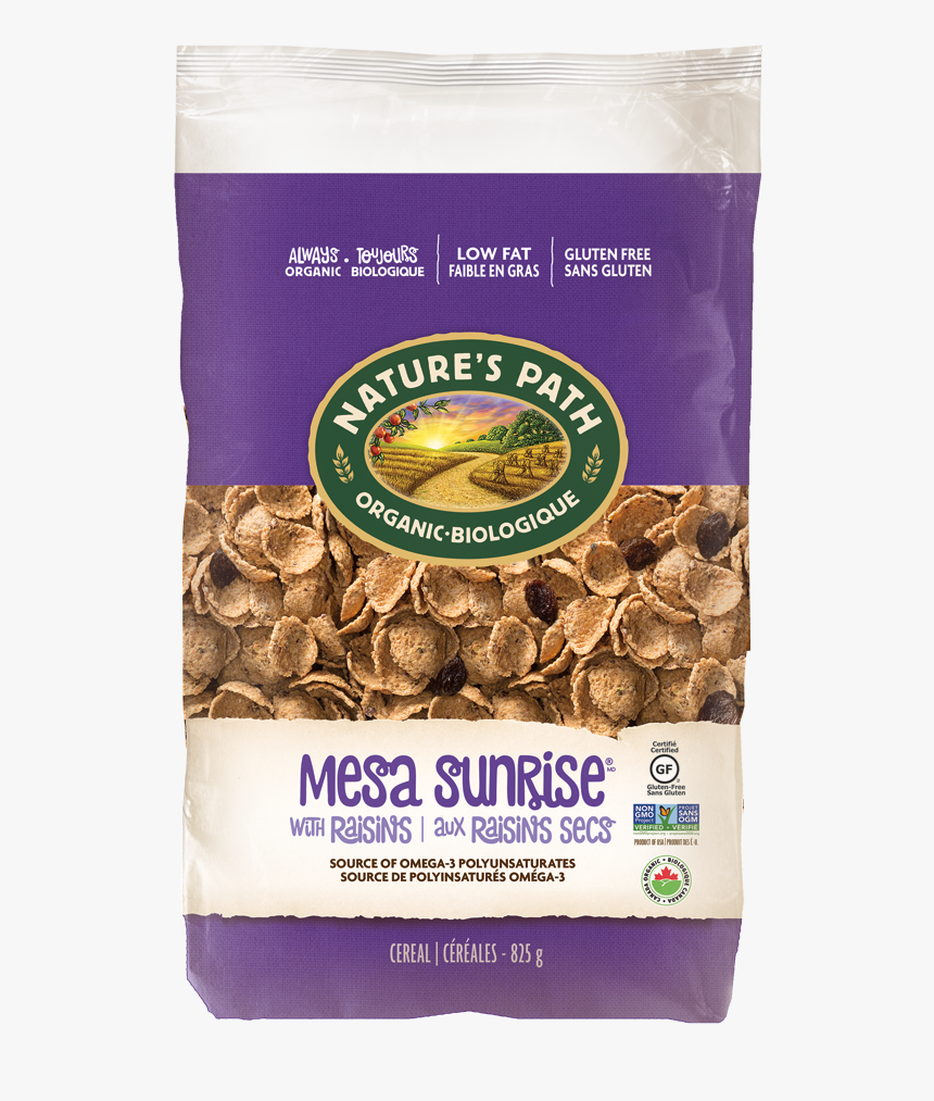 Nature"s Path Mesa Sunrise® Flakes With Raisins - Nature's Path Cinnamon Cereal, HD Png Download, Free Download