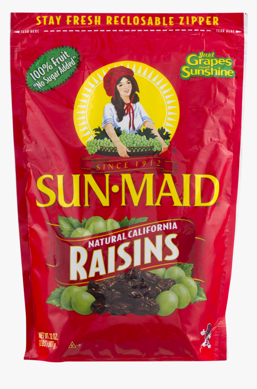 Sun Maid Raisins Canister, HD Png Download, Free Download