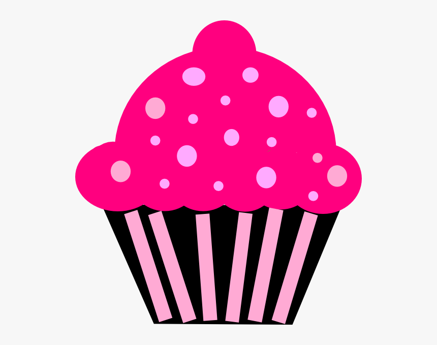 Pink Cup Cakes Clip Art, HD Png Download, Free Download