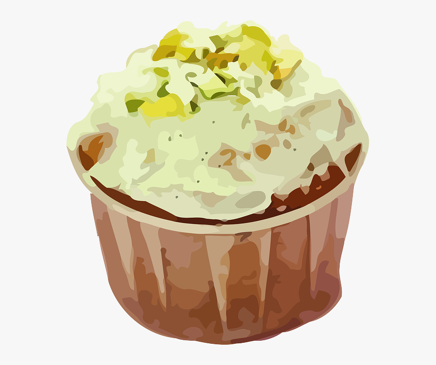 Free Vector Small Cup Cake Clip Art - Cake Clip Art, HD Png Download, Free Download