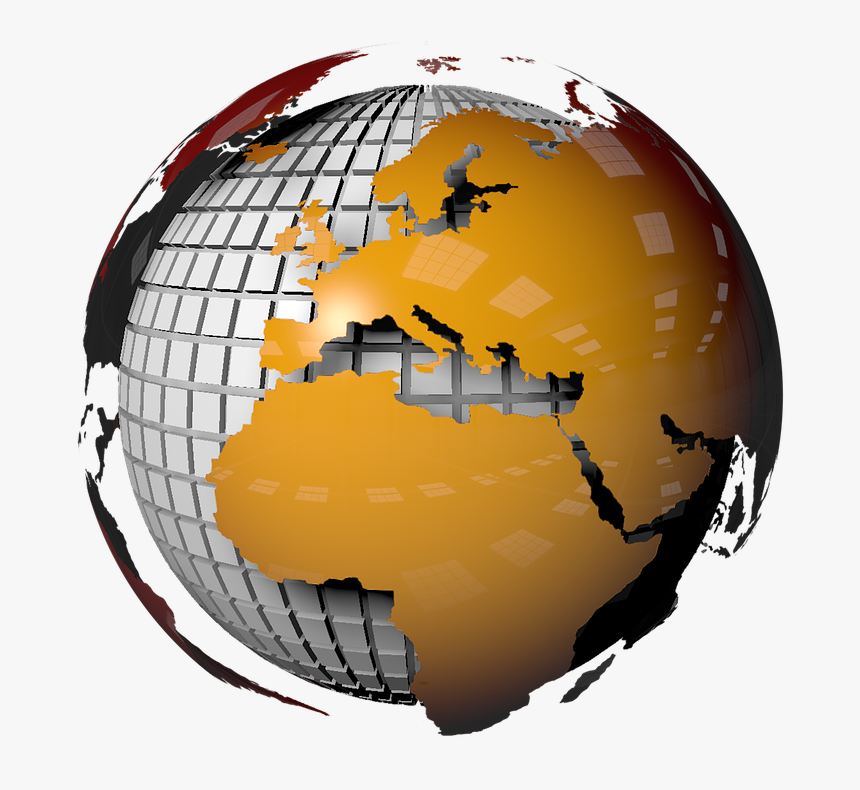 Earth Planet World Free Photo - Globo Terraqueo Europa Png, Transparent Png, Free Download