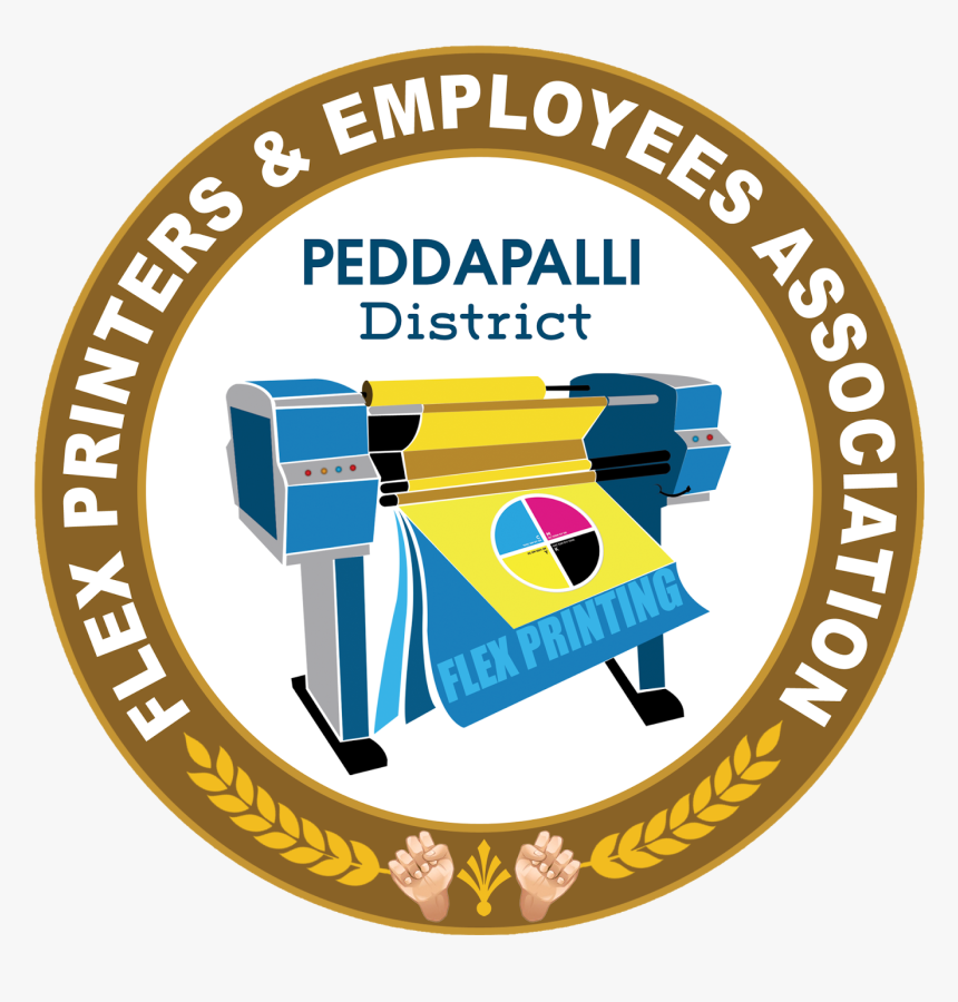 Peddapalli District Flex Printers Association Png Logo - Flex Printing Logo Png, Transparent Png, Free Download
