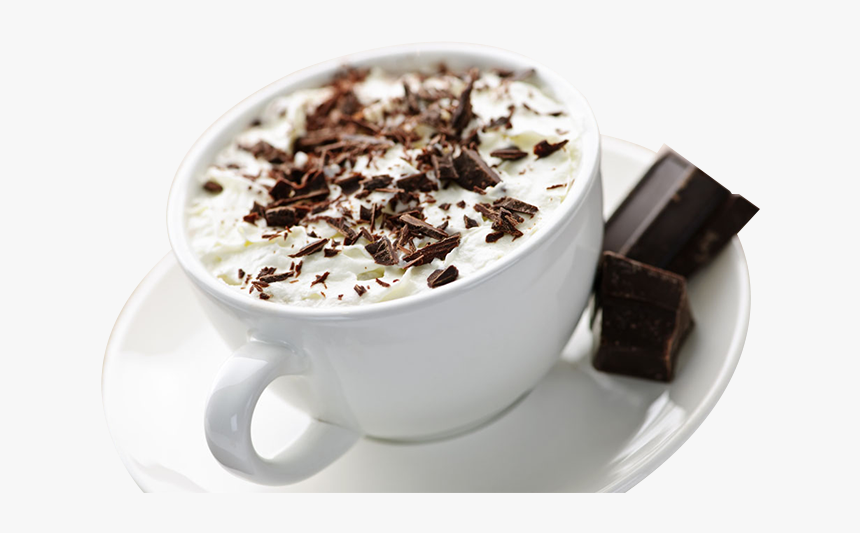 Hot Chocolate Cream Caffxe8 Mocha Milk - Non Alcoholic Beverages Coffee, HD Png Download, Free Download