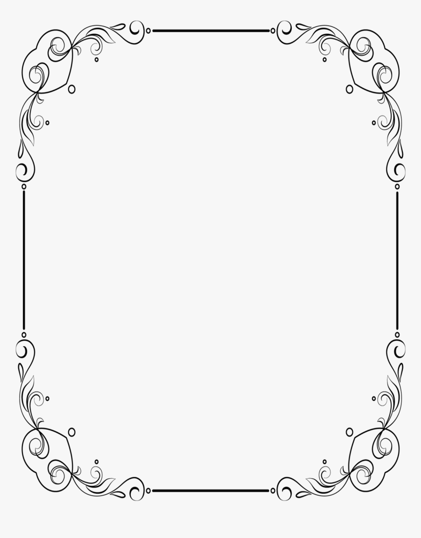 Vintage Black Frame Png, Transparent Png, Free Download