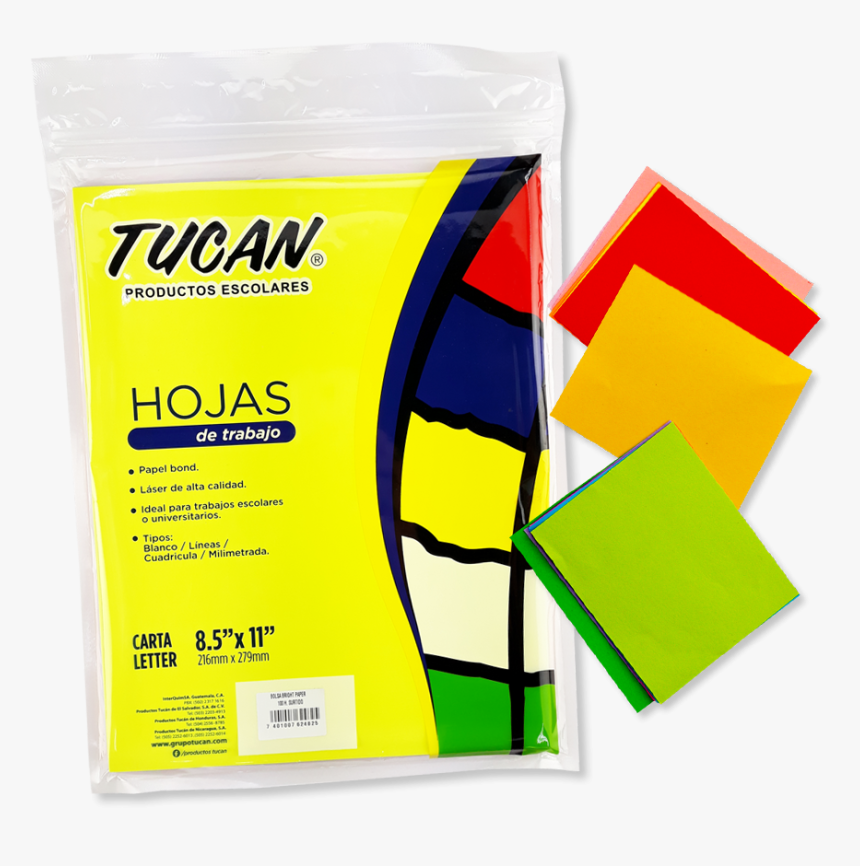 Bolsa Paper Bright 80 Gramos 100 Hojas - Paper, HD Png Download, Free Download