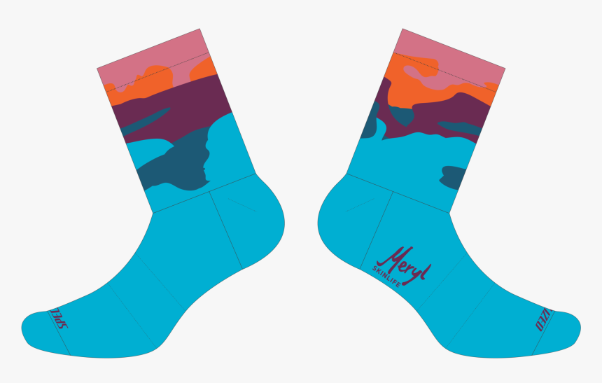 City Scripts Socks "paint Spill""
 Class="lazyload - Sock, HD Png Download, Free Download