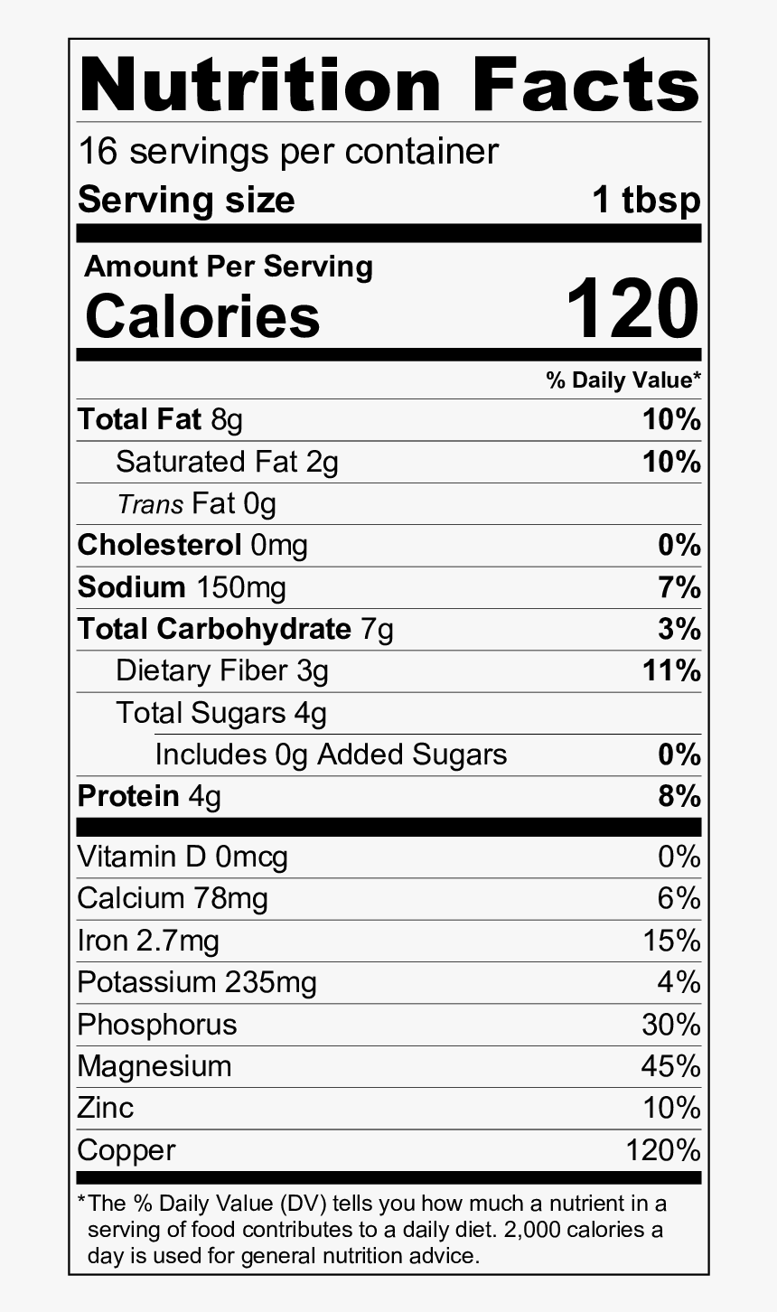 Adaptogenic Cookie Drip - Moringa Powder Nutrition Facts, HD Png Download, Free Download