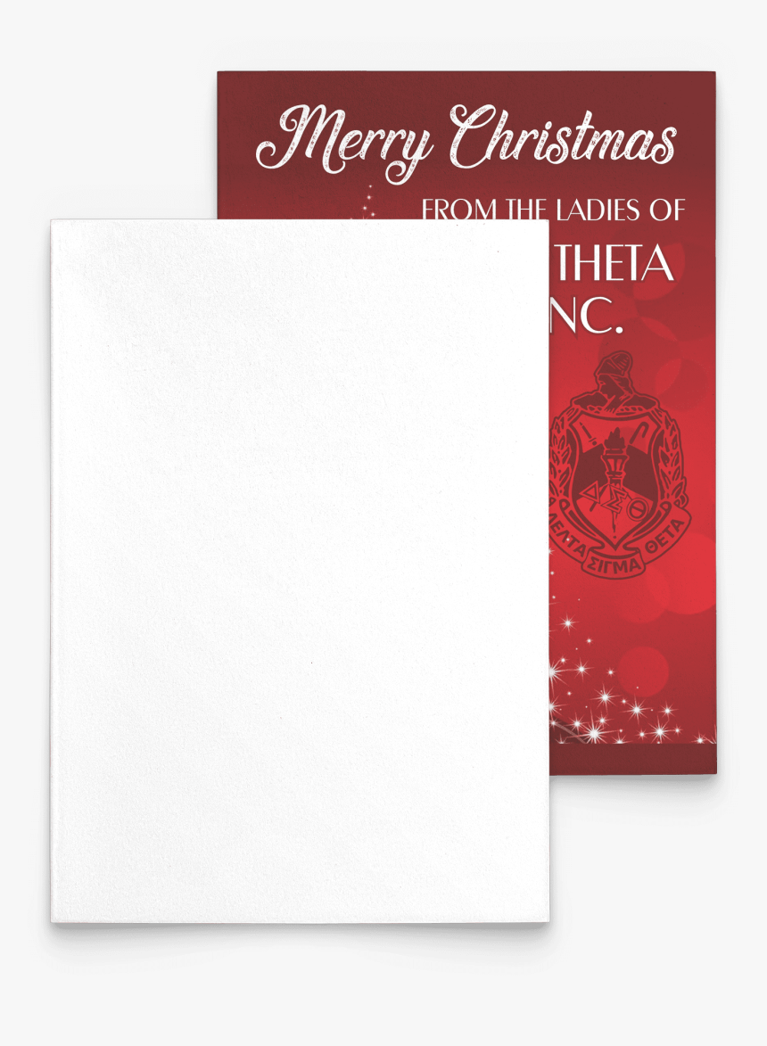 Delta Sigma Theta Christmas Card - Greeting Card, HD Png Download, Free Download