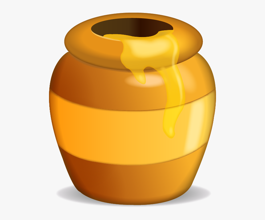 Honey Pot Emoji V=1480481031 - Honey Pot Clipart, HD Png Download, Free Download