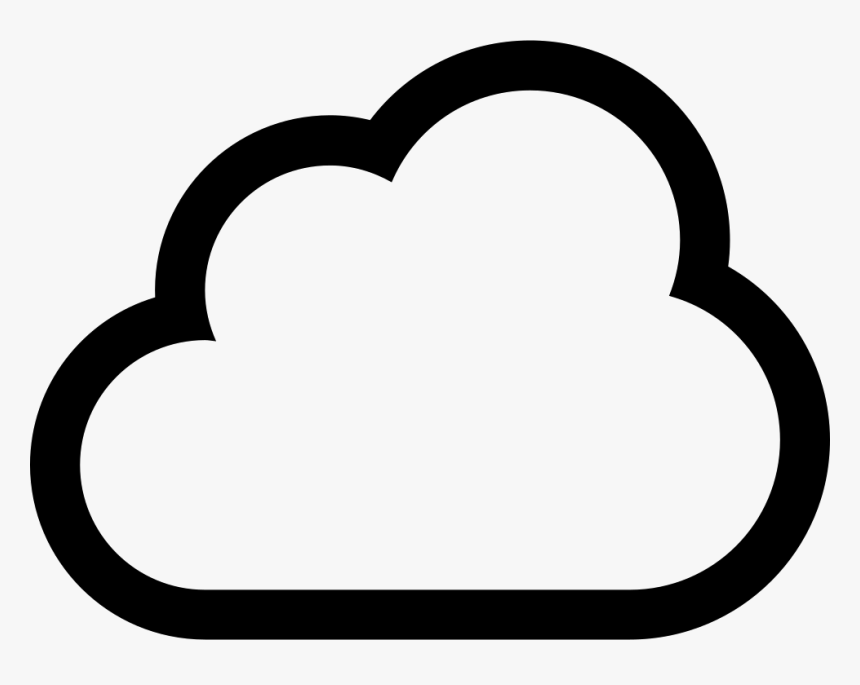 Cloud Png Outline, Transparent Png, Free Download