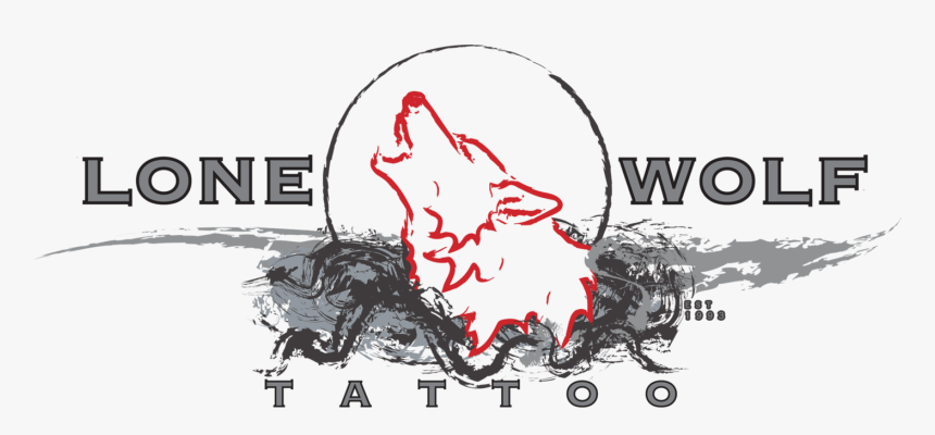 Unreal Lone Wolf Tattoos Lone Wolf Tattoos - Graphic Design, HD Png Download, Free Download