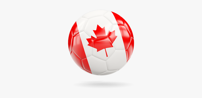 Glossy Soccer Ball - Canada Soccer Ball Png, Transparent Png, Free Download