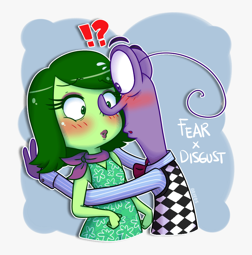 We Knew That, But Pixar Managed To Show It In The Most - Fear X Disgust, HD Png Download, Free Download