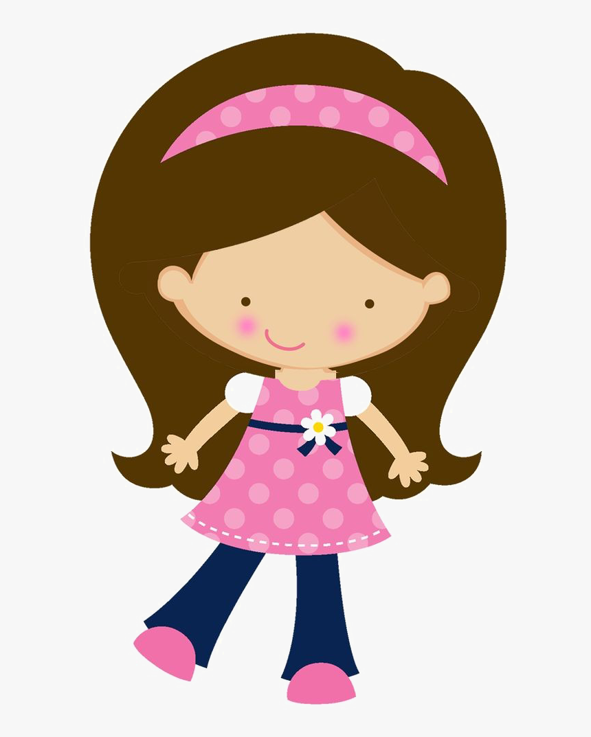 Cute Girl Png Free Download - Girl Clipart Transparent Background, Png Download, Free Download