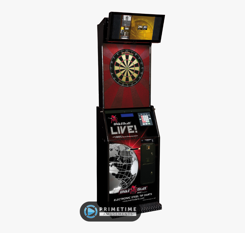 Wild Bull Live Electronic Dartboard By Merlin Technologies - Dart Board, HD Png Download, Free Download