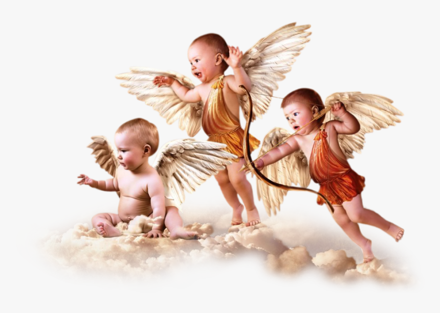 Transparent Baby Angel Png - Clouds And Angels Transparent, Png Download, Free Download