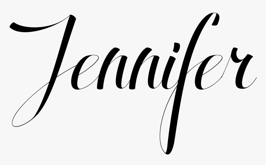 Ps Jennifer Has The Most Corner Scroll Png - Calligraphy, Transparent ...