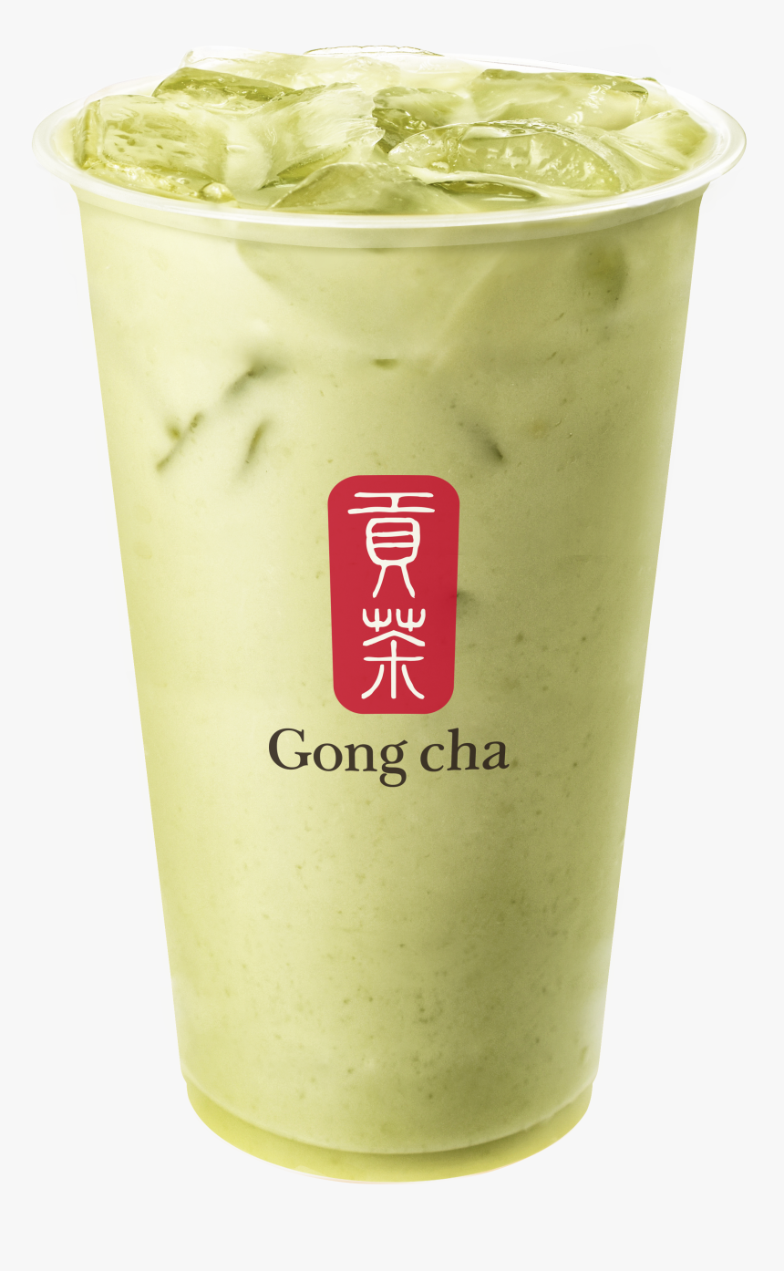 Glass Of Milk Png -melon Milk Tea - Gong Cha Green Milk Tea, Transparent Png, Free Download