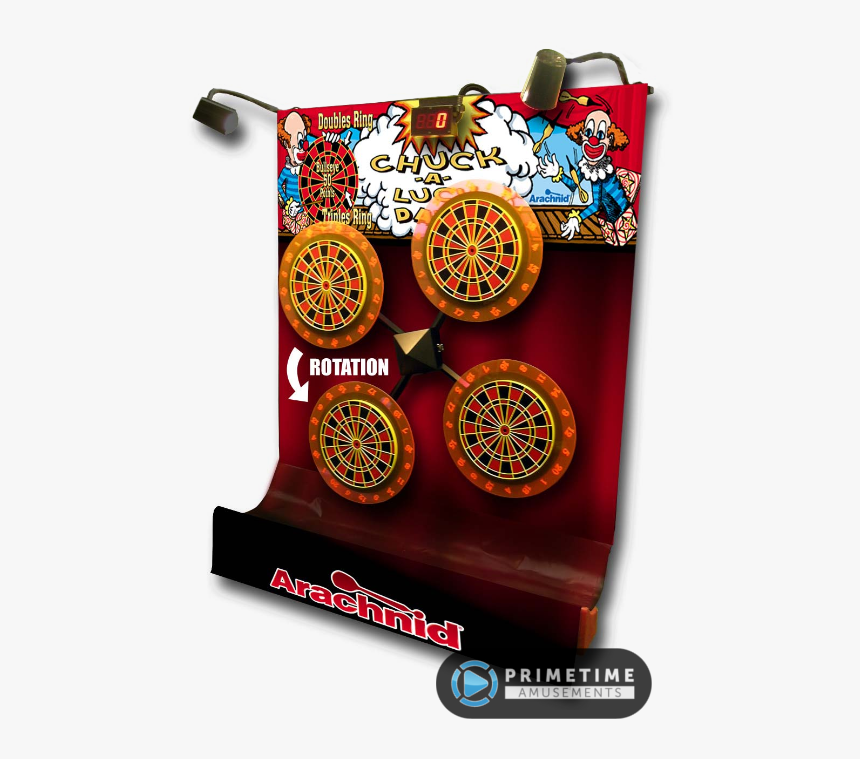 Chuck A Luck Dartboard By Arachnid - Poker Set, HD Png Download, Free Download