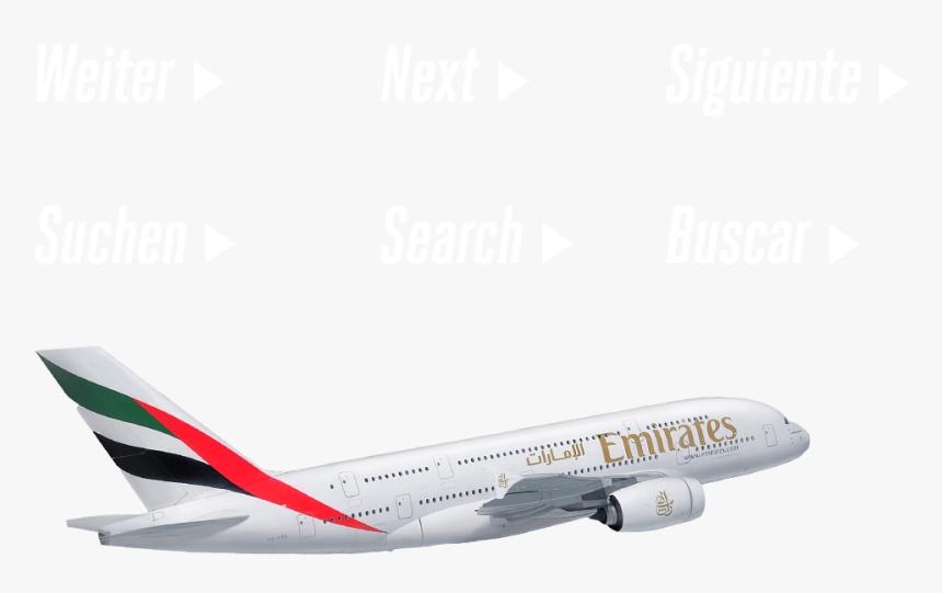 Avion Emirates Real Madrid Png, Transparent Png, Free Download