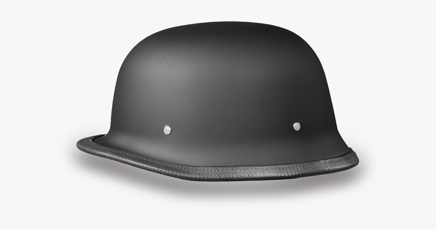 Dot German Dull Black Motorcycle Helmet - Hard Hat, HD Png Download, Free Download