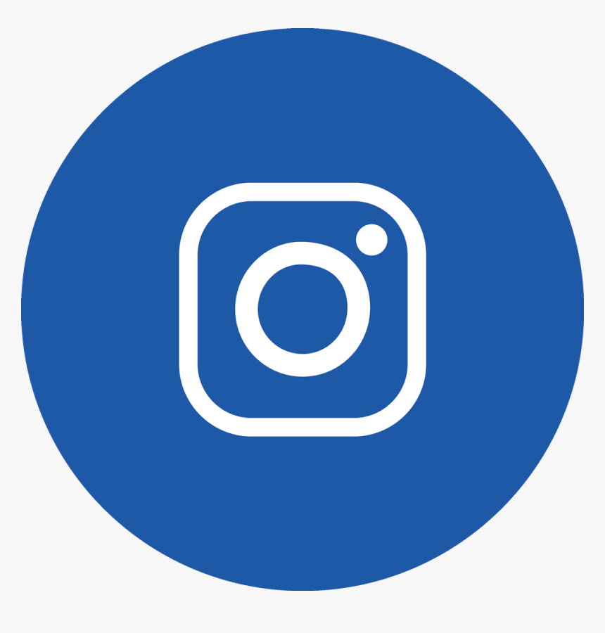 Insta Icon Circle Ltblue White Instagram Icon Png Transparent Png Kindpng