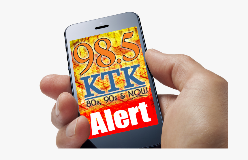 Storm Text Alerts 985 Ktk - Smartphone, HD Png Download, Free Download