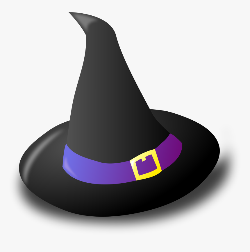 Black Witch Hat Clipart - Witch Hat Free Clipart, HD Png Download, Free Download