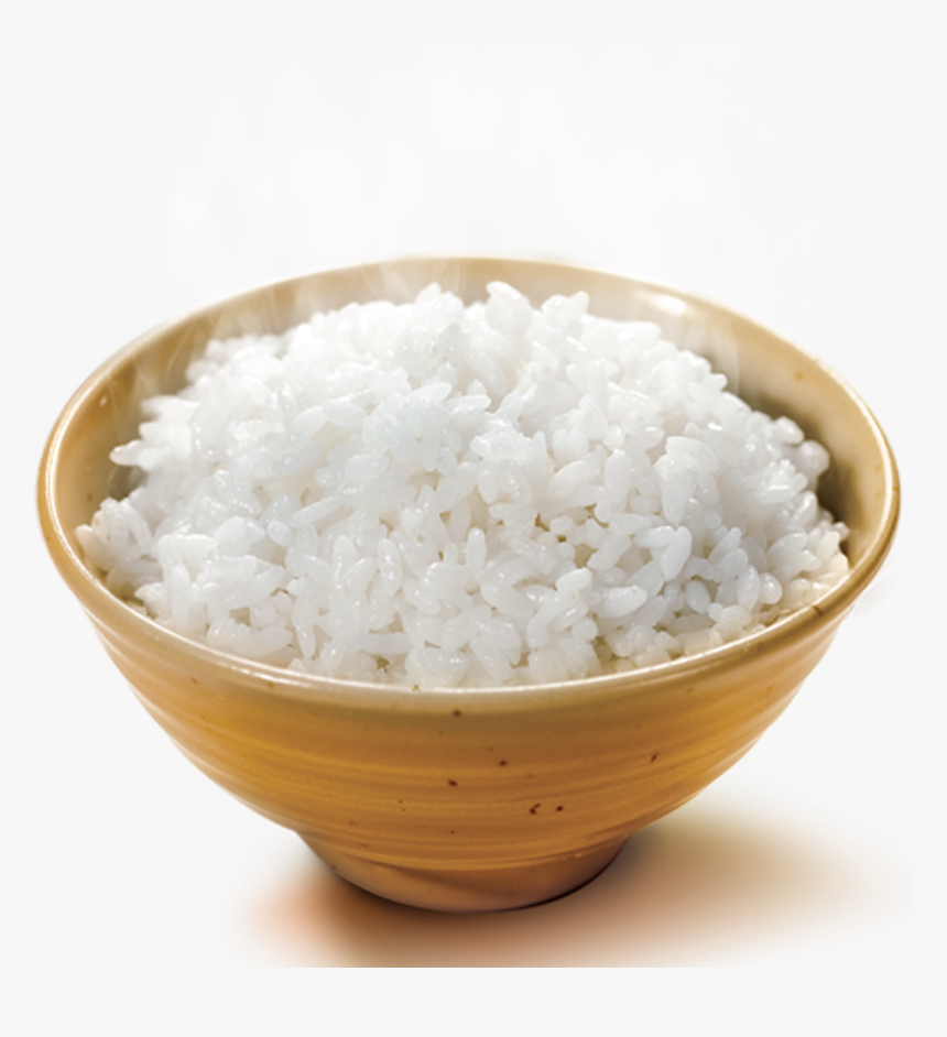 Cooked Glutinous Sticky Transprent - Bowl Of Rice Png, Transparent Png - ki...