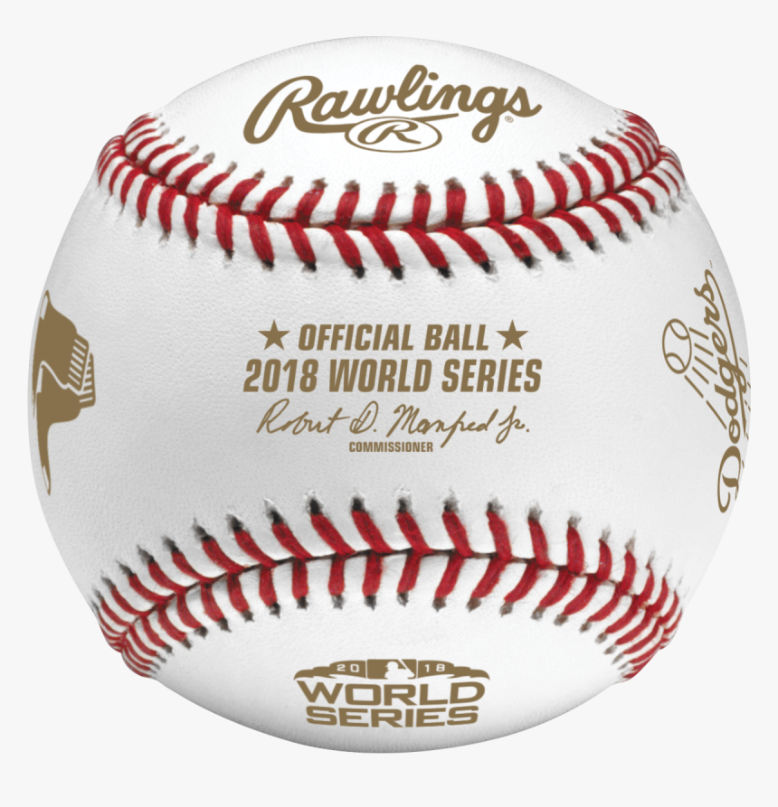 2018 Mlb World Series Dueling Boston Red Sox Los Angeles - 2018 World Series Ball, HD Png Download, Free Download