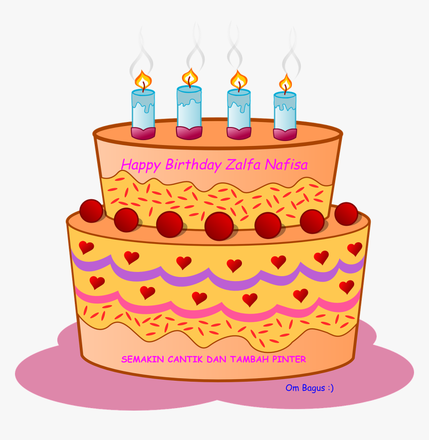 Birthday Cake Clip Art, HD Png Download, Free Download