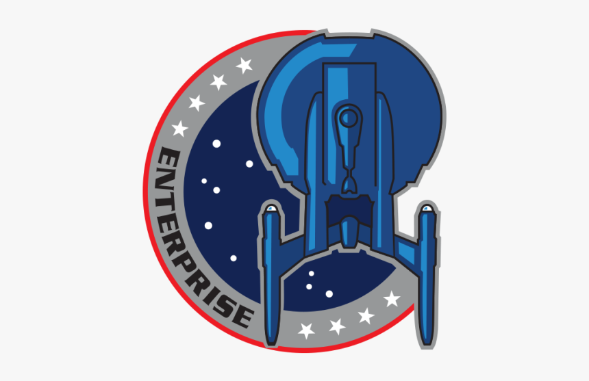 Star Trek Enterprise Badge, HD Png Download, Free Download