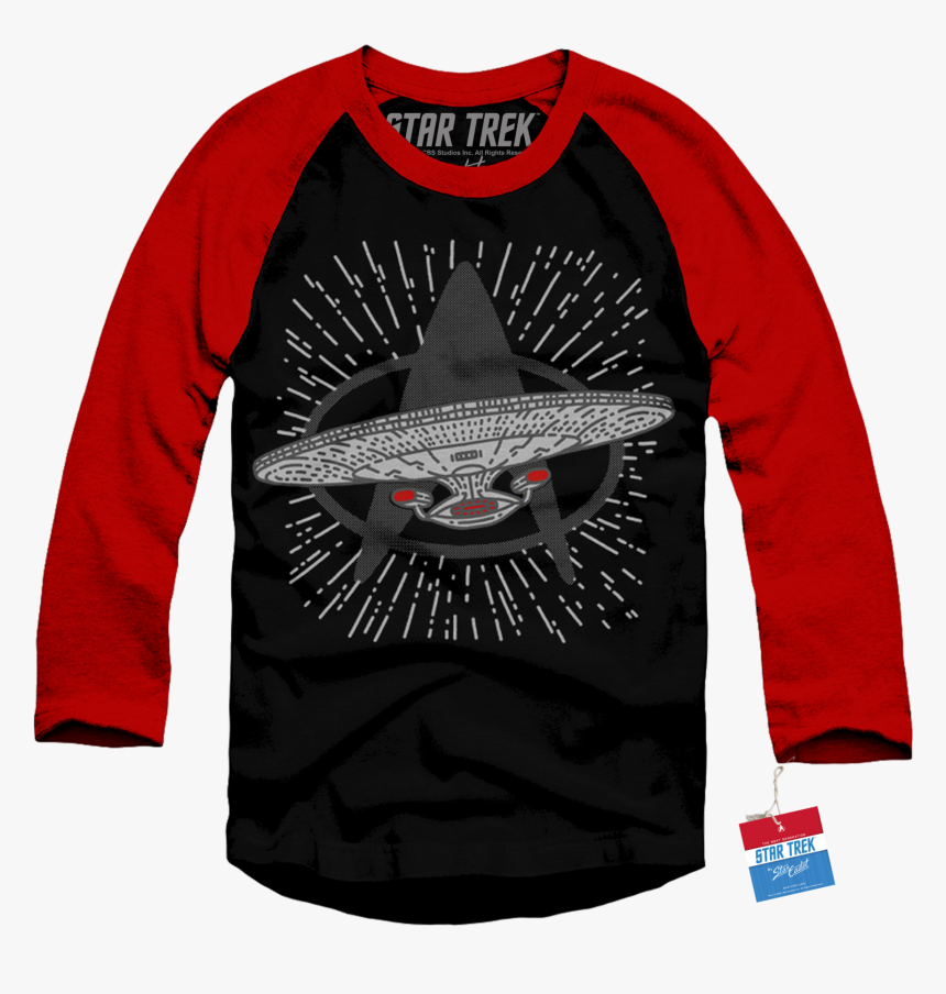 Baseball Tee"
 Class= - Star Trek Bomber Jacket, HD Png Download, Free Download