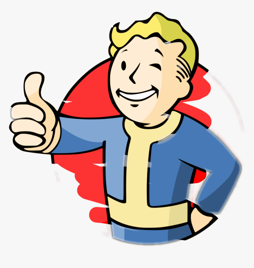Vault Boy Thumbs Up Clipart , Png Download - Vault Boy Fallout Logo, Transparent Png, Free Download